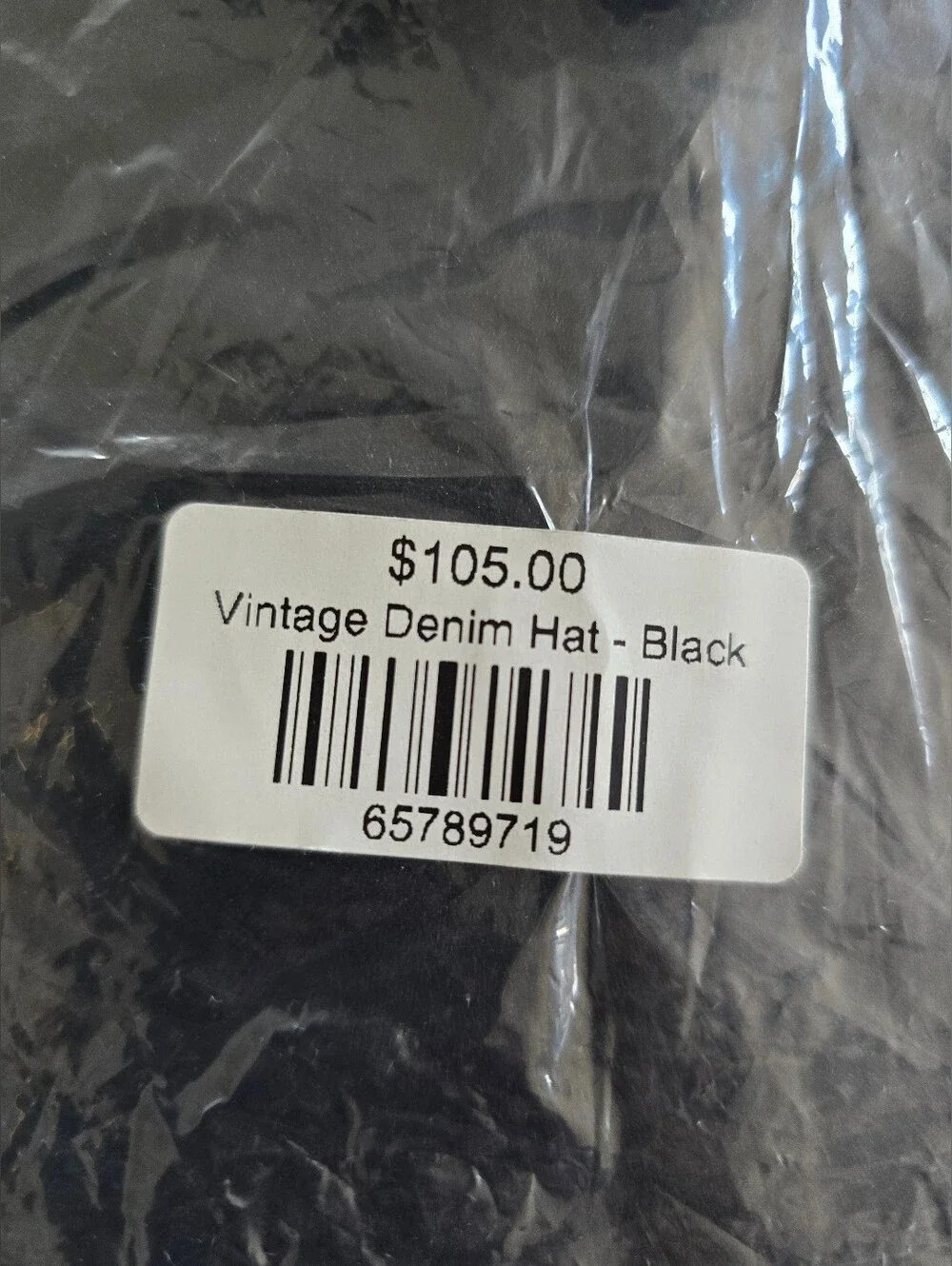 Brand New Hyde Park Vintage Denim Hat